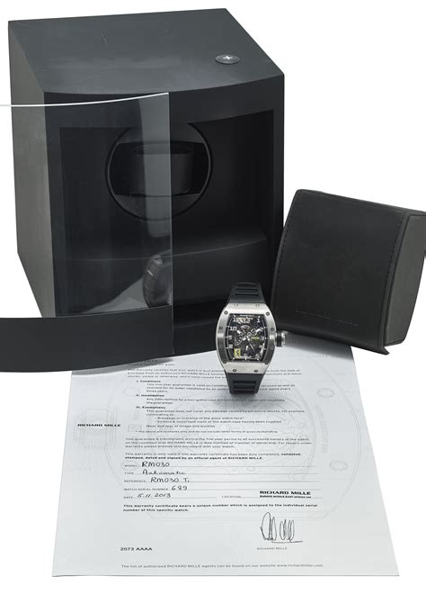 richard mille certificate|richard mille watches for sale.